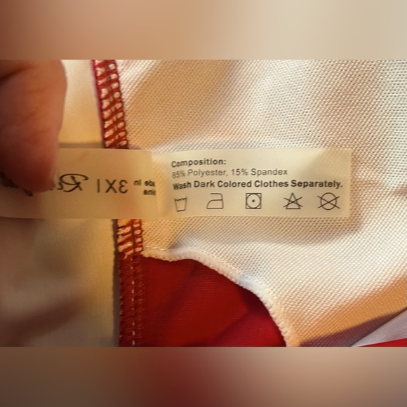 Size Floral Cami Tankini Top - Picture 8 of 8